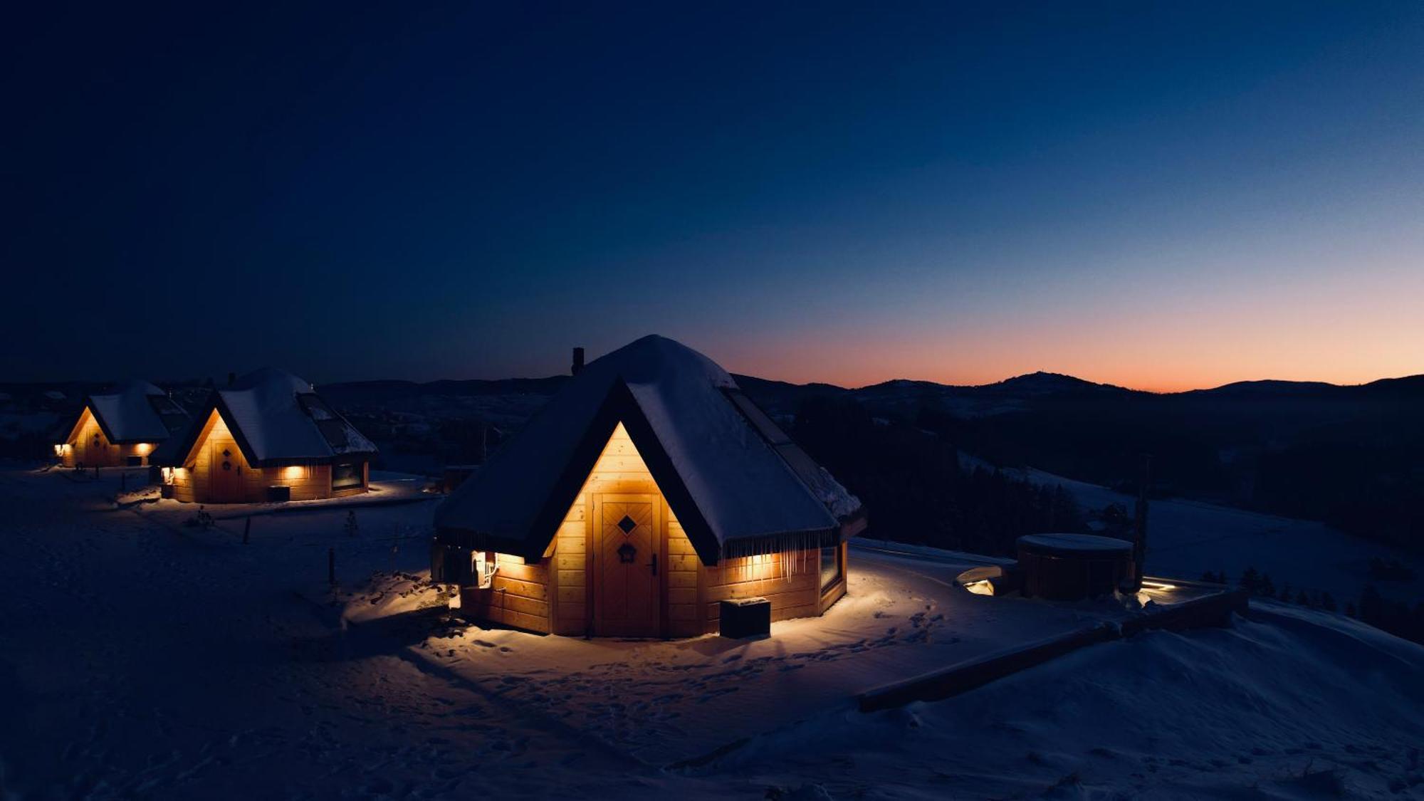 Heavenly Houses - Niebianskie Domki Jaworzynka Exteriör bild