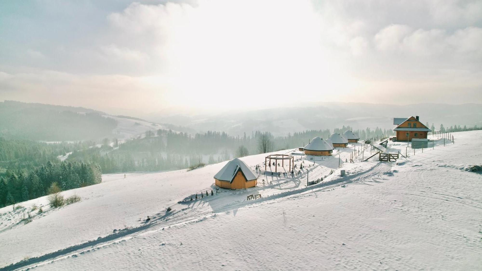 Heavenly Houses - Niebianskie Domki Jaworzynka Exteriör bild