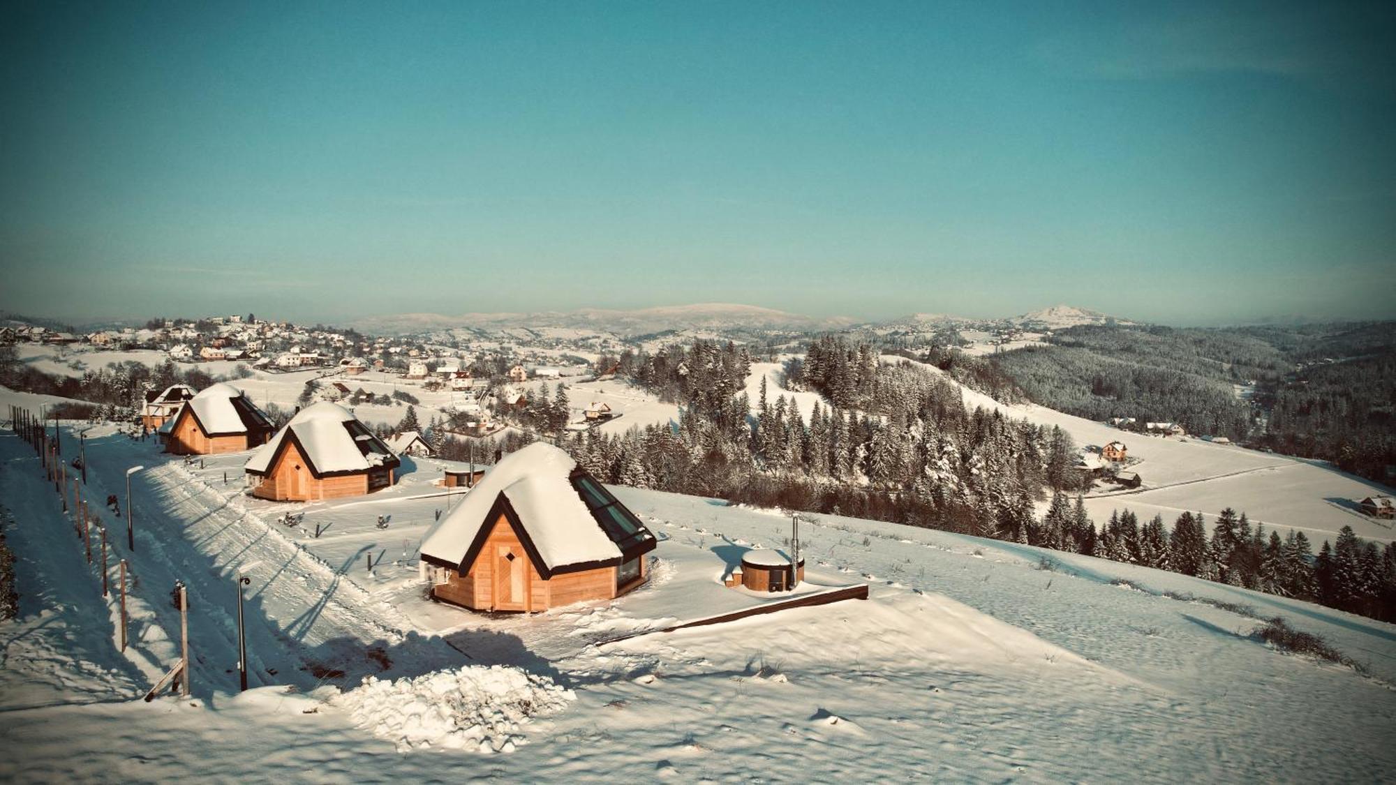 Heavenly Houses - Niebianskie Domki Jaworzynka Exteriör bild